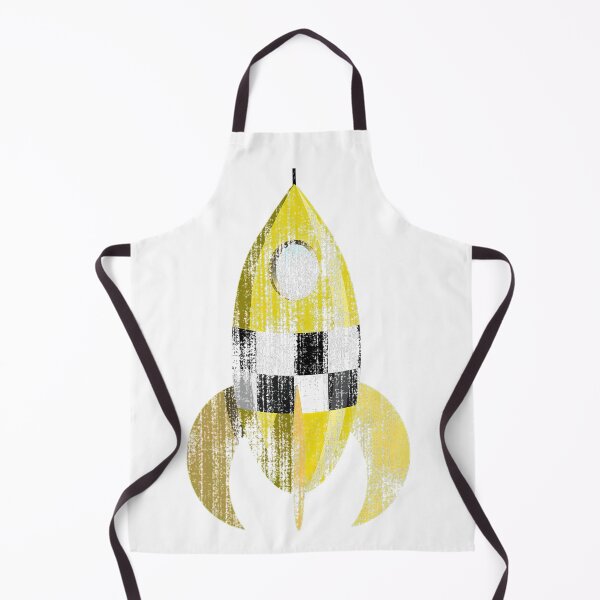Item preview, Yellow Space Rocket (Worn Look) designed and sold by Ravvick.