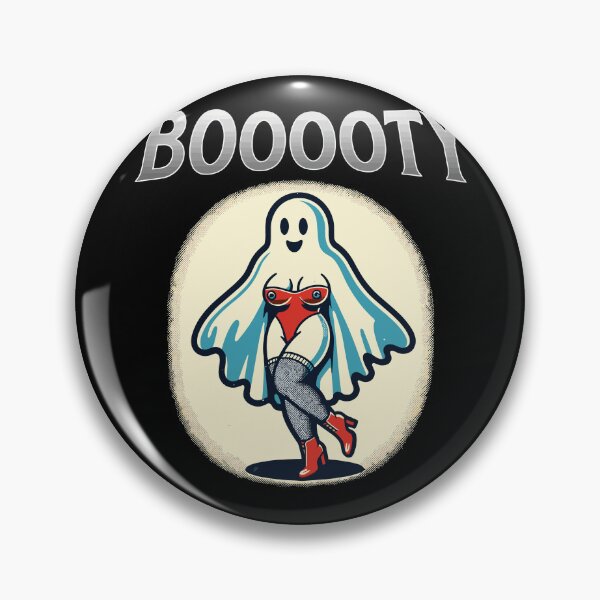 Item preview, Funny Halloween Booooty Ghost Vibe designed and sold by LuminOrb.