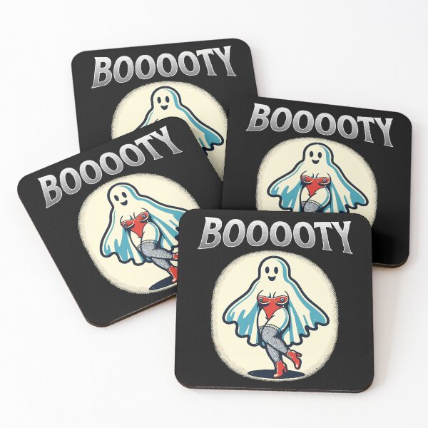 Item preview, Funny Halloween Booooty Ghost Vibe designed and sold by LuminOrb.