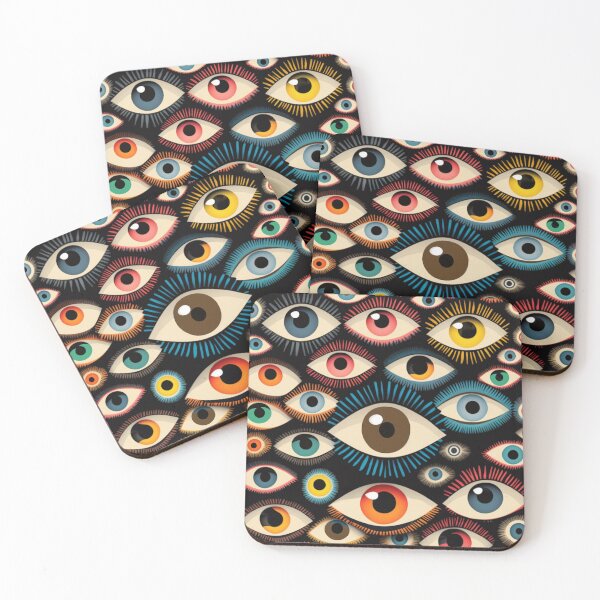 Item preview, Optical illusion eyes phone cover  designed and sold by Tellingmoon.