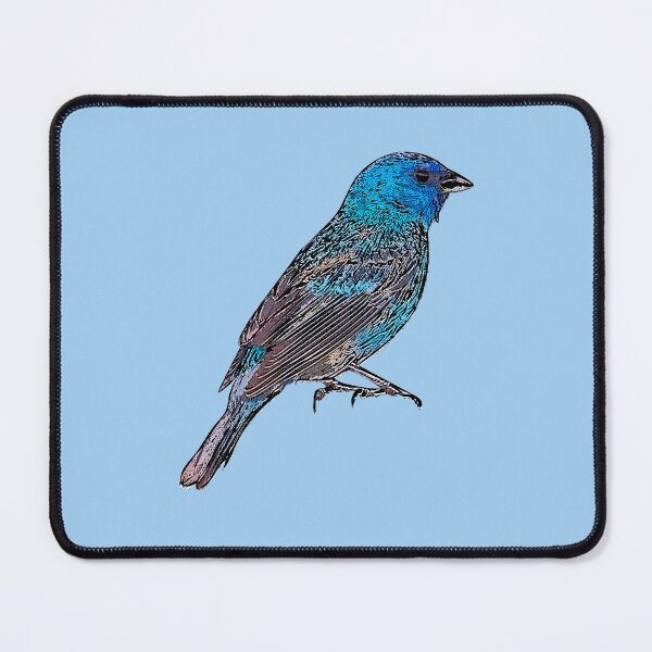 Item preview, Indigo Bunting Black Alternate Design  designed and sold by designsasstultd.
