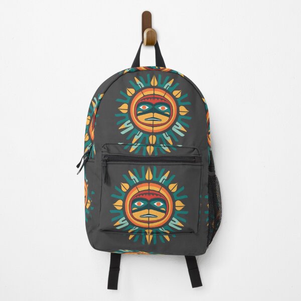 Item preview, Inuit Sun style native art of a Warrior Sun. designed and sold by blackdogshop.