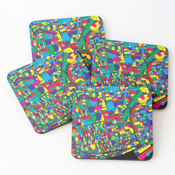Item preview, Toronto Canada Pop Art City Map Art designed and sold by Stadify.