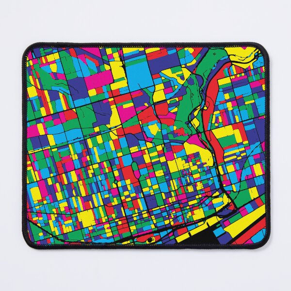 Item preview, Toronto Canada Pop Art City Map Art designed and sold by Stadify.