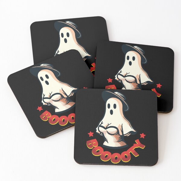 Item preview, Funny Halloween Booooty Ghost Design designed and sold by LuminOrb.