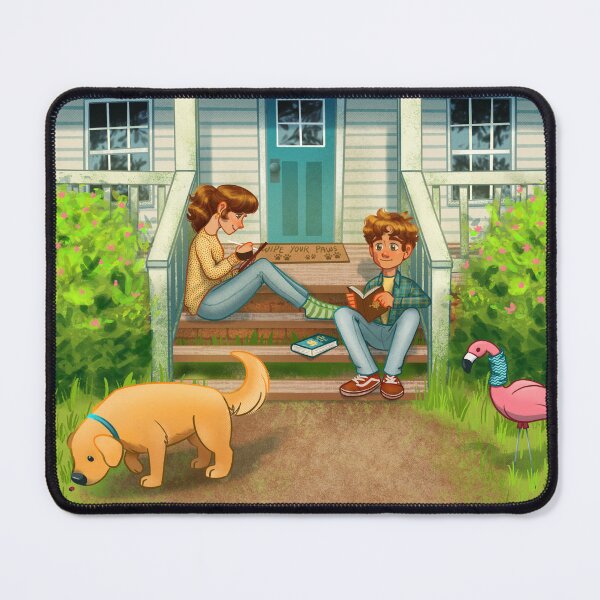 Item preview, McHall’s on their front porch designed and sold by dahlia-autumn.