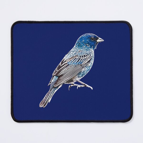 Item preview, Indigo Bunting White Alternate Design  designed and sold by designsasstultd.