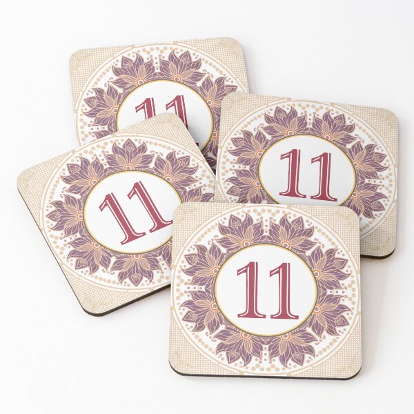 Item preview, House Number 11 Sticker designed and sold by carlarmes.
