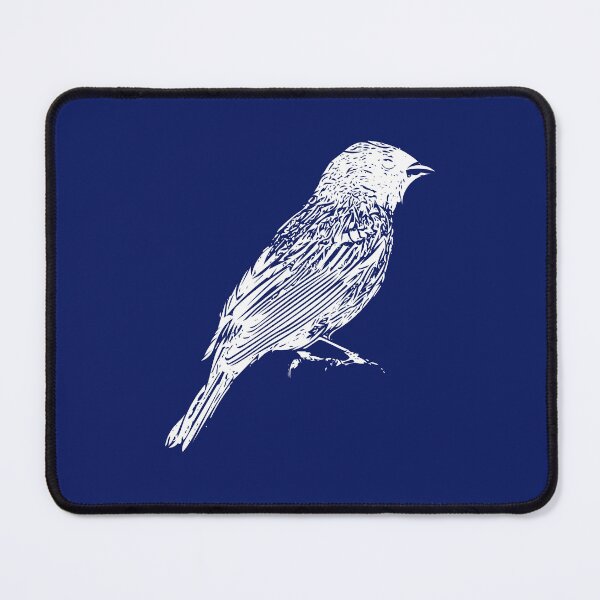 Item preview, Indigo Bunting White Design designed and sold by designsasstultd.