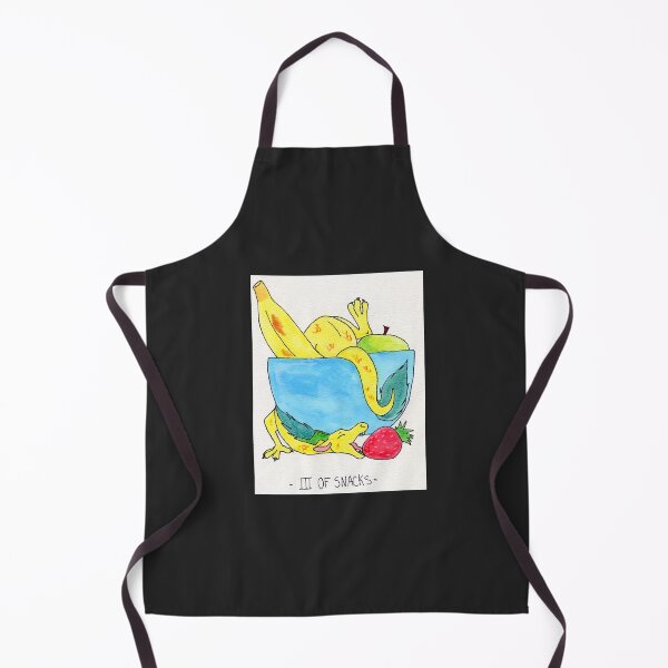 Item preview, Three Of Snacks ~ Household Dragons designed and sold by Julian Greystoke.