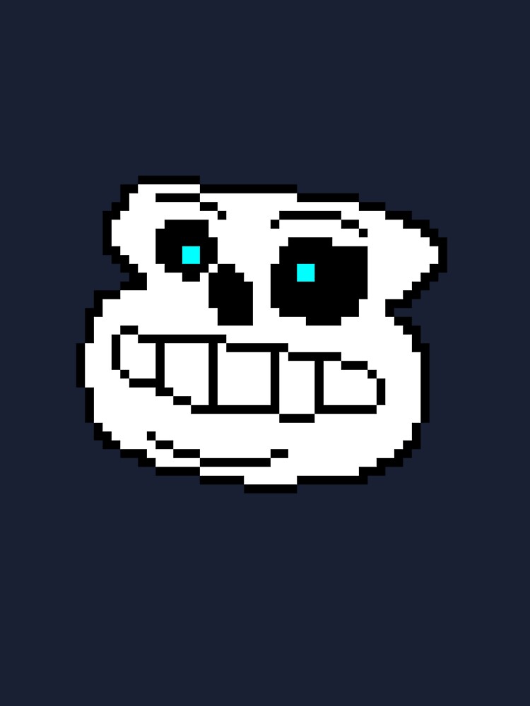 Free: Pixel Skeleton - Sans Undertale Pixel Art Clipart (#369600  