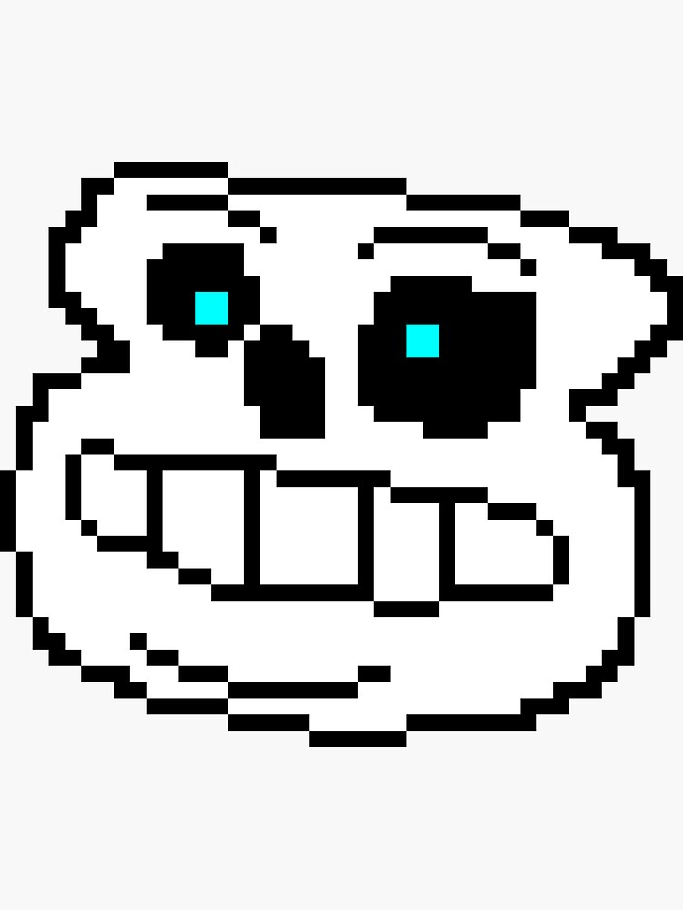 Free: Pixel Skeleton - Sans Undertale Pixel Art Clipart (#369600  