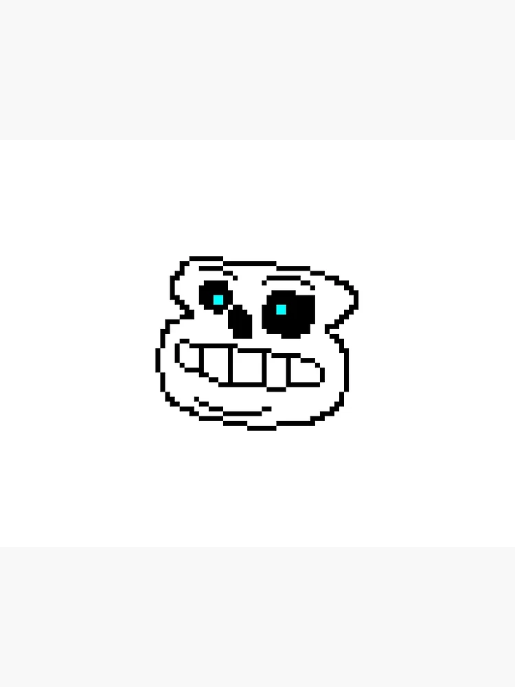 Sans face do not steal pixel art