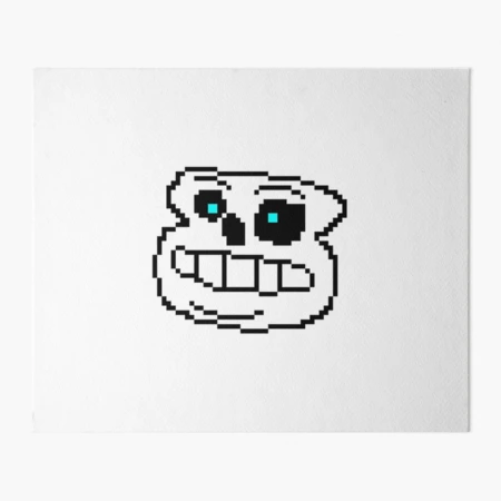 Download Sans the Cute Skeleton in Digital Pixel Art