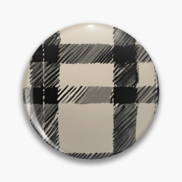 Item preview, Black and White Plaid with Beige designed and sold by Have Mercy.