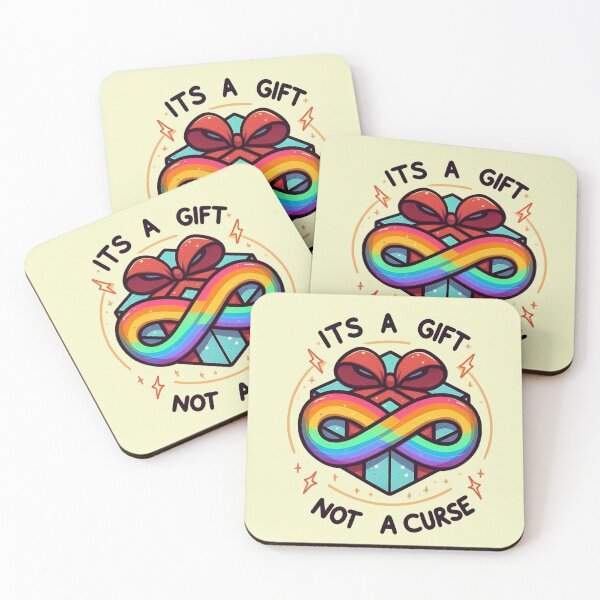 Item preview, It's a gift not a curse designed and sold by Vkinsify.