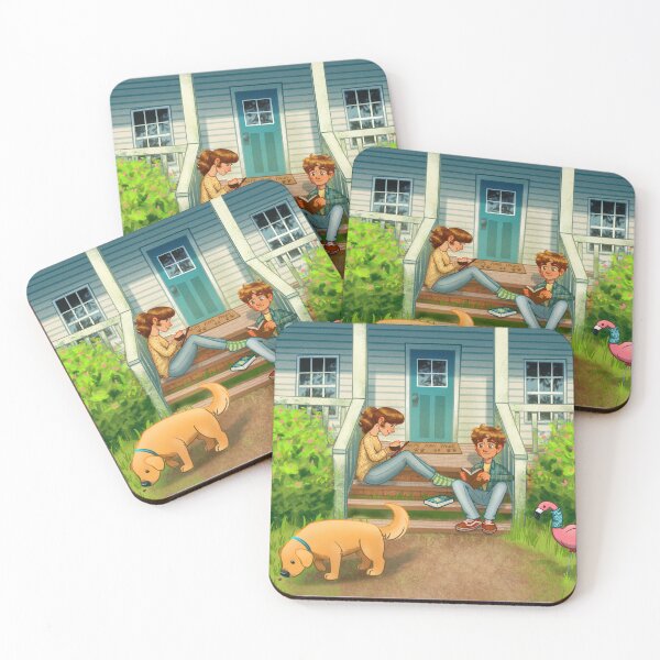 Item preview, McHall’s on their front porch designed and sold by dahlia-autumn.