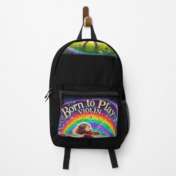 Item preview, Born to Play Violin - Rainbow Dream designed and sold by MySheetMusicArt.