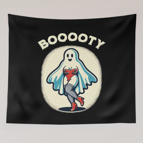 Item preview, Funny Halloween Booooty Ghost Costume Idea designed and sold by LuminOrb.