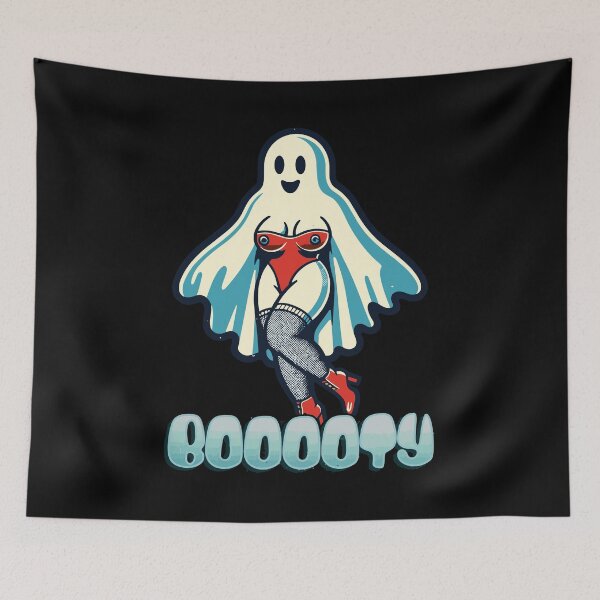 Item preview, Funny Halloween Spooky Booooty Vibes designed and sold by LuminOrb.
