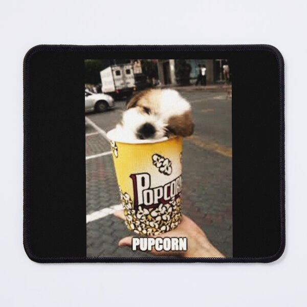 Artikelvorschau, Pupcorn - Popcorn-Meme - Perfekt für Filmliebhaber und Snack-Enthusiasten entworfen und verkauft von Earth Nature Creations.