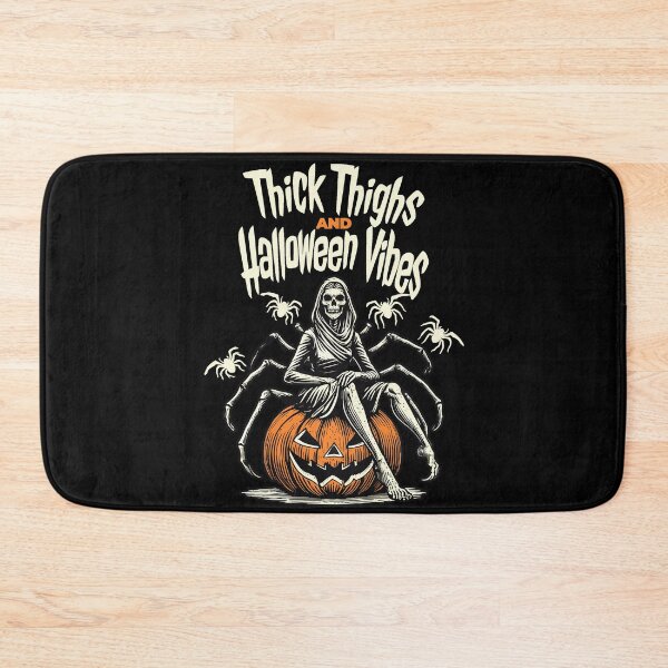 Item preview, Thick Thighs And Halloween Vibes Humor designed and sold by LuminOrb.