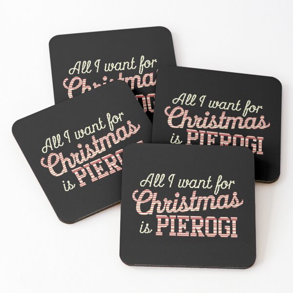 Item preview, All I Want for Christmas is Pierogi designed and sold by These_Prints.