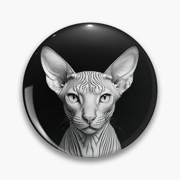 Item preview, Gato esfinge genial designed and sold by Purr95.
