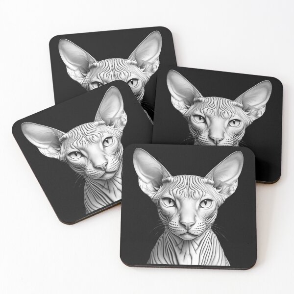 Item preview, Gato esfinge genial designed and sold by Purr95.