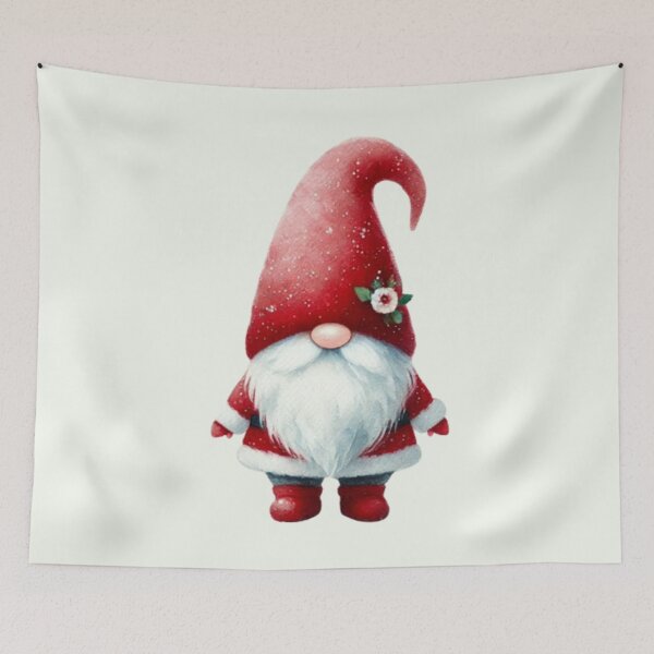 Item preview, Whimsical Christmas Gnome Magic designed and sold by LyssasMindArt.