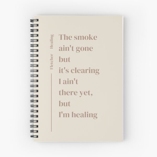 Item preview, Healing Lyrics - Fletcher designed and sold by Sarabinala.