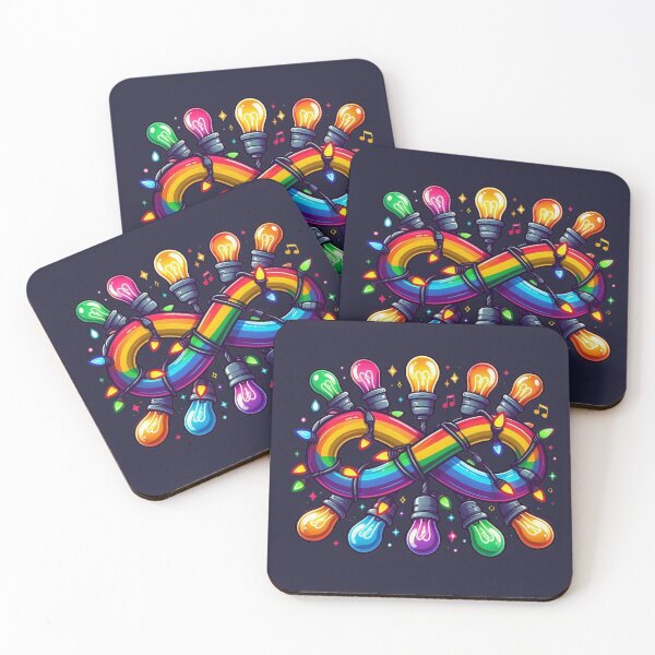 Item preview, Neurodiversity Fairy Lights designed and sold by Vkinsify.