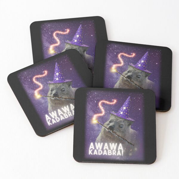Item preview, AWAWA KADABRA Rock Hyrax Wizard designed and sold by mrhyrax.