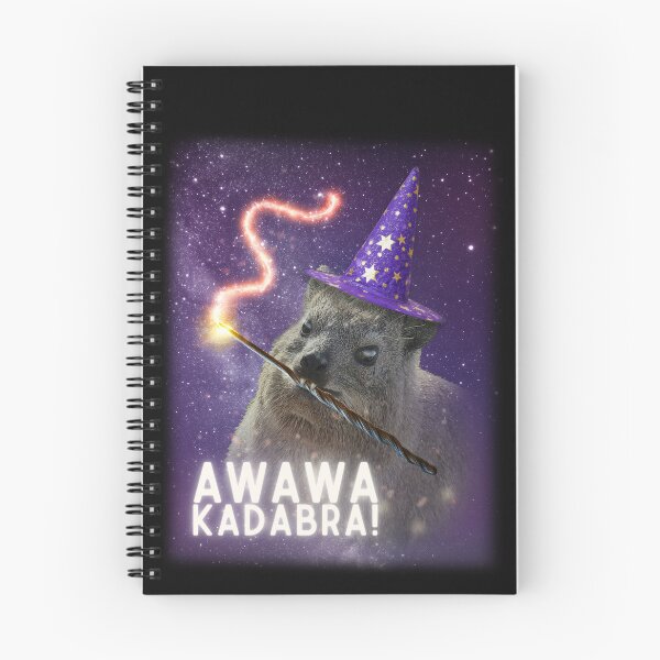 Item preview, AWAWA KADABRA Rock Hyrax Wizard designed and sold by mrhyrax.