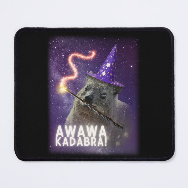 Item preview, AWAWA KADABRA Rock Hyrax Wizard designed and sold by mrhyrax.