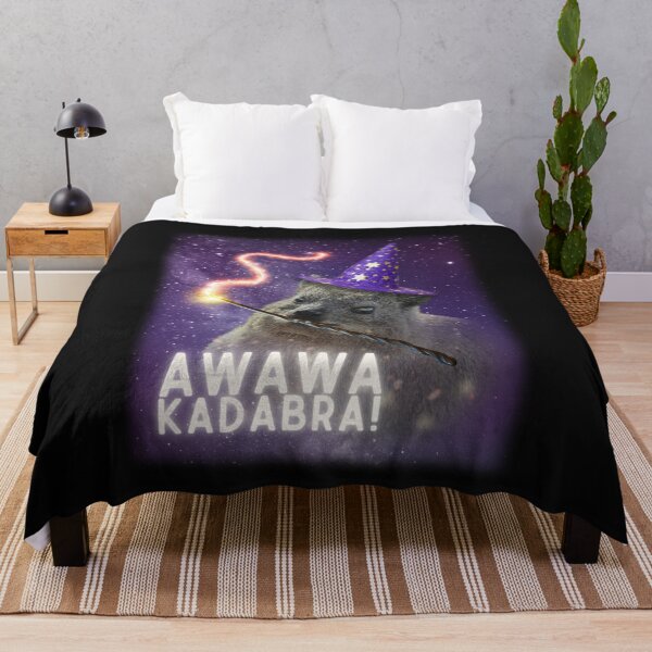 Item preview, AWAWA KADABRA Rock Hyrax Wizard designed and sold by mrhyrax.