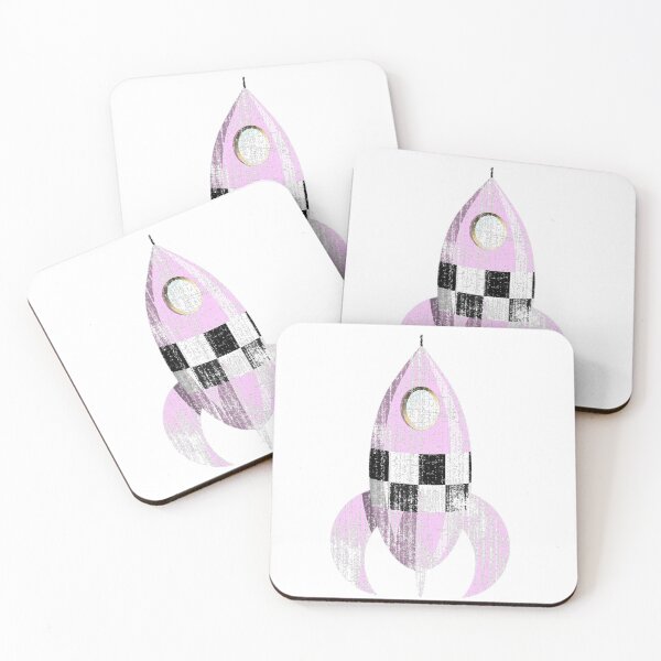 Item preview, Pink Space Rocket (Worn Effect) designed and sold by Ravvick.