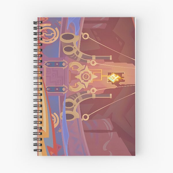 Item preview, Natlan: Return of the Flame Genshin Impact Namecard designed and sold by kazatodoesart.