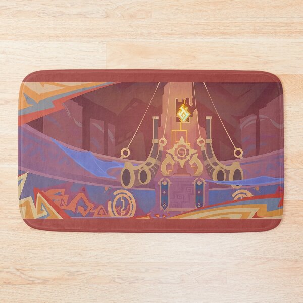 Item preview, Natlan: Return of the Flame Genshin Impact Namecard designed and sold by kazatodoesart.