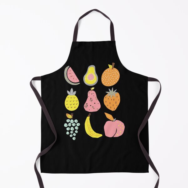 Item preview, graphics fruits: pear, apple, grapes, banana, strawberry, watermelon, pineapple, orange designed and sold by pracovniakejzi.