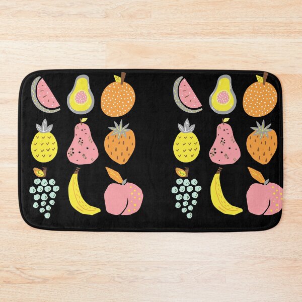 Item preview, graphics fruits: pear, apple, grapes, banana, strawberry, watermelon, pineapple, orange designed and sold by pracovniakejzi.