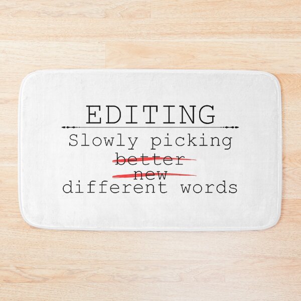 Item preview, Editing: Slowing Picking Different Words designed and sold by auDHDesigns.