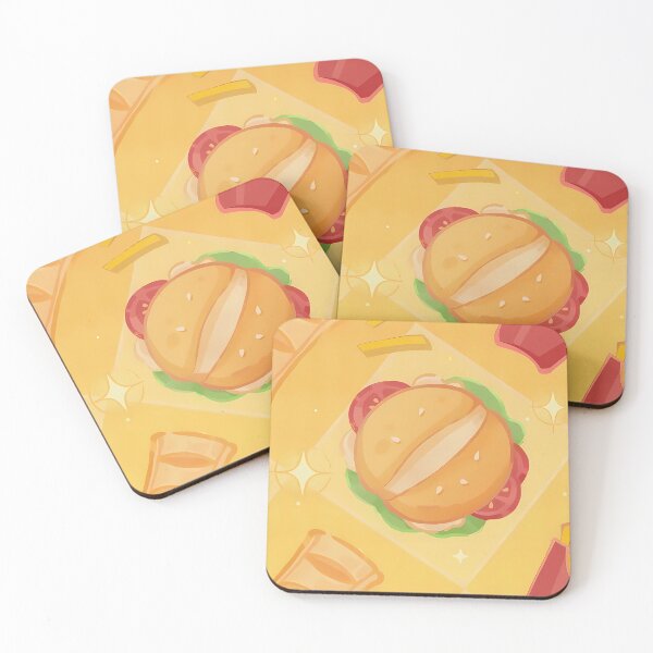 Item preview, Celebration: Crispy and Sweet Genshin Impact Namecard designed and sold by kazatodoesart.