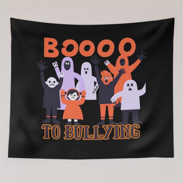 Artikelvorschau, Buh zum Mobbing am Halloween-Einheitstag. entworfen und verkauft von DotisDreams.