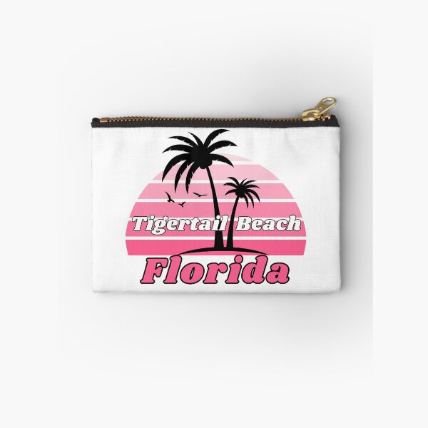 Item preview, Retro Cool Tigertail Beach in Marco Island Florida Palm Tree at Sunset Souvenirs designed and sold by karmdaf.