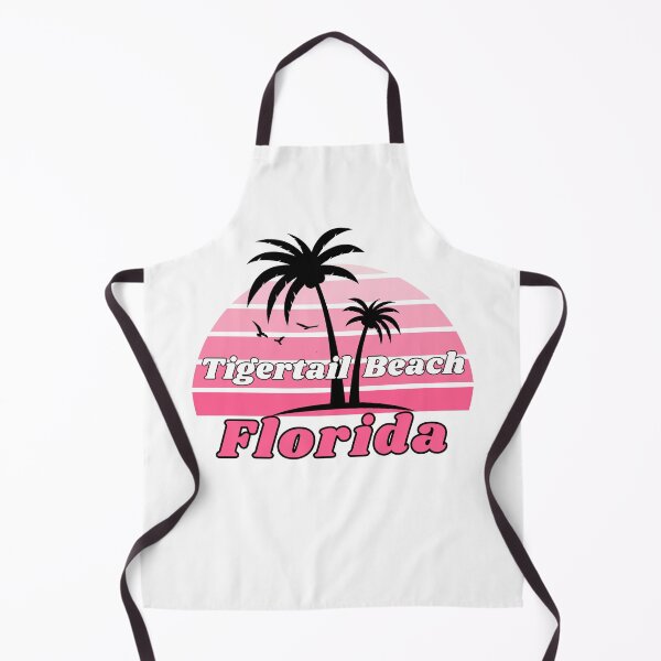 Item preview, Retro Cool Tigertail Beach in Marco Island Florida Palm Tree at Sunset Souvenirs designed and sold by karmdaf.