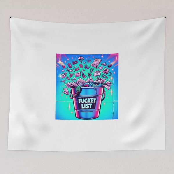 Item preview, Fucket List - Funny Rebellious Quote - Swim, Bike, Run designed and sold by Triathlongram.