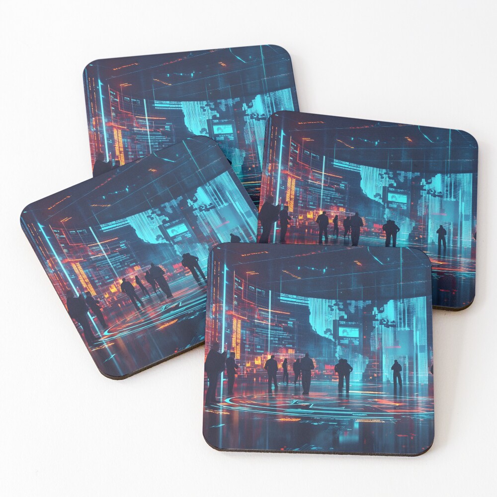 Item preview, Coasters (Set of 4) designed and sold by Iovanutalin.