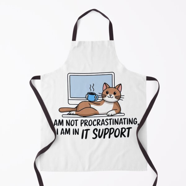 Item preview, I am not procrastinating, I am in IT Support designed and sold by Situstshirts.