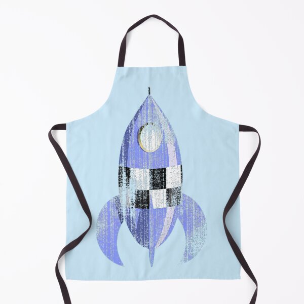 Item preview, Blue Space Rocket (Worn Effect) designed and sold by Ravvick.